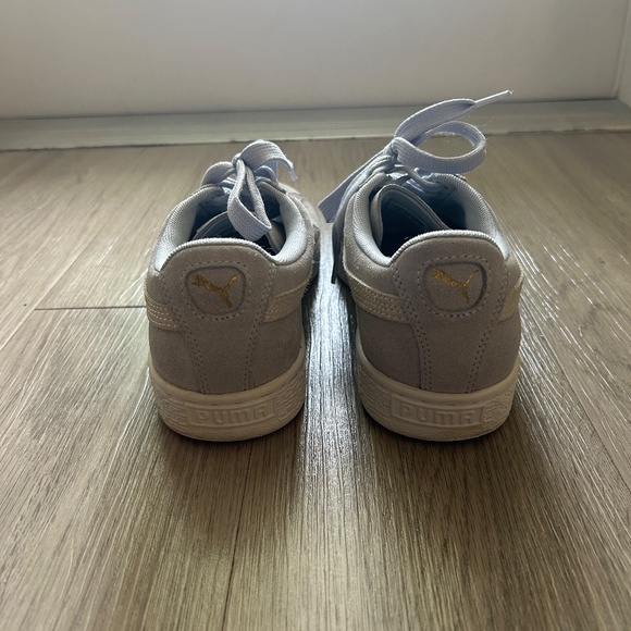 Grey/Grey Blue Suede Sneakers (Puma) - Picture 4 of 5